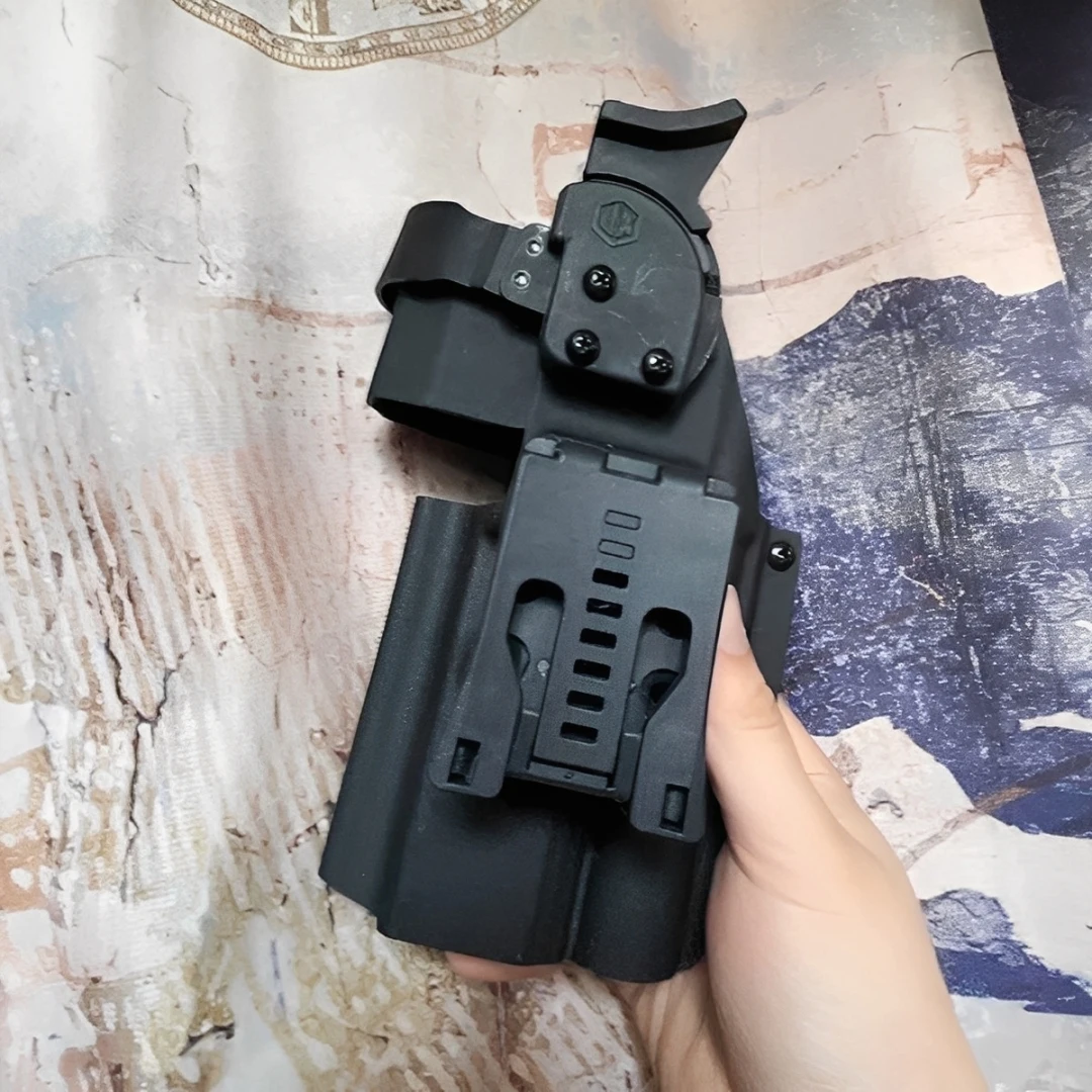 X300 مصباح يدوي الحافظة العالمية للتخصيص التكتيكية مسدس Quickdraw الحافظة متوافق مع G17 P320 Vp9   أوي 19X Xr34 20 #5