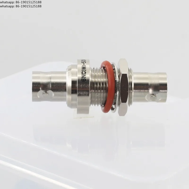 BNC50KKY F-F Hermetic Laboratory BNC High Vacuum Sealed Mother Female Adapter Wall Installation