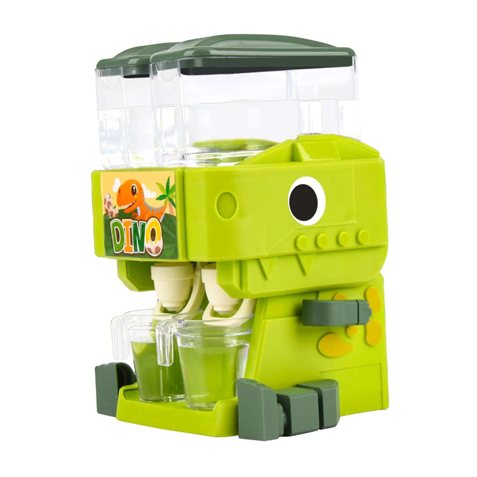 미니 어린이 물 디펜서 장난감, 녹색 물 탱크, 데스크탑 미니어처 주방 장난감, 2 개
