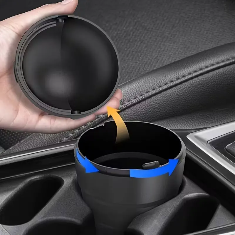 Car Trash Can, Mini Trash Bags, Cute Trash Can, Foldable Creative Multifunctional Storage Bin, Small Car Trash Can, Cup Holder, Storage Box, Dashboard Clutter Organizer, Car-Specific Interior Accessories, Car Accessories Collection