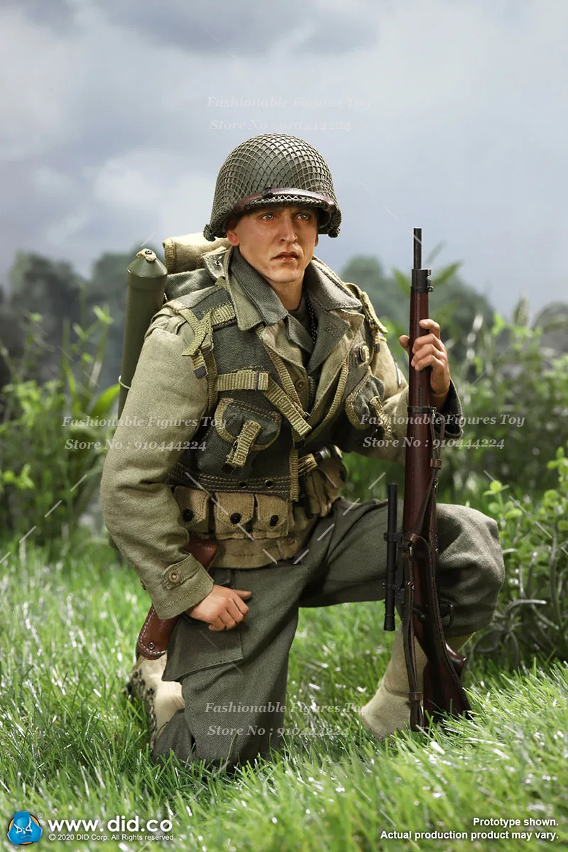 Hat 1/6 Männer Soldat wwii uns Armee 2. Ranger Bataillon Scharfschützen Jackson Sergeant Mcewart Full Set 12 Zoll Action figur Modell