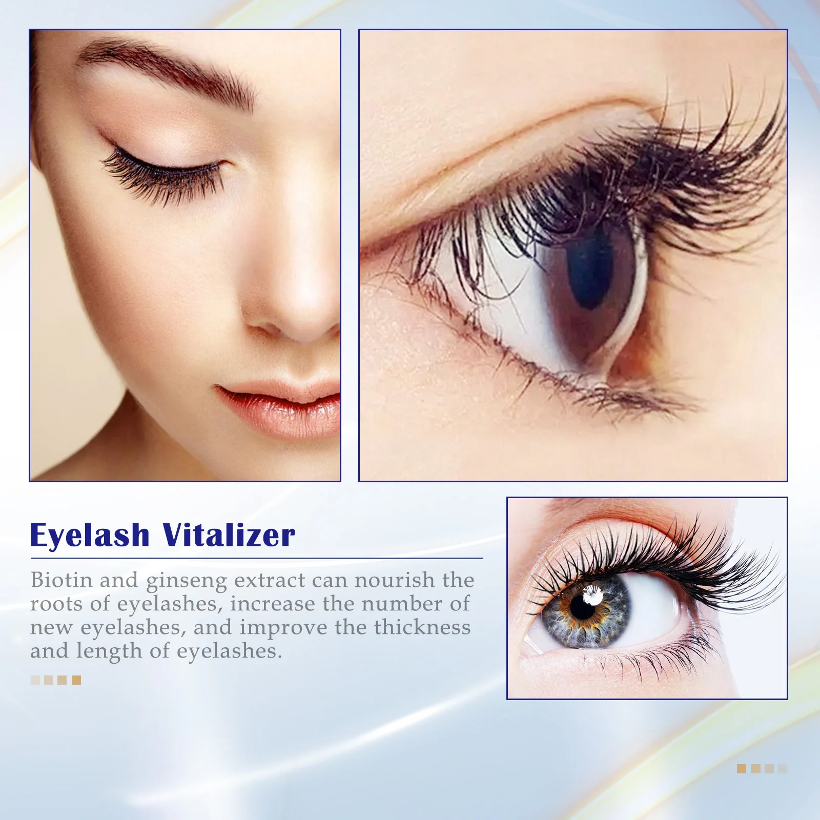 Volumizing Eyebrow and Eyelash Enhancer Serum - Natural Ingredients for Healthier, Slender, and Curling Lashes and Brows