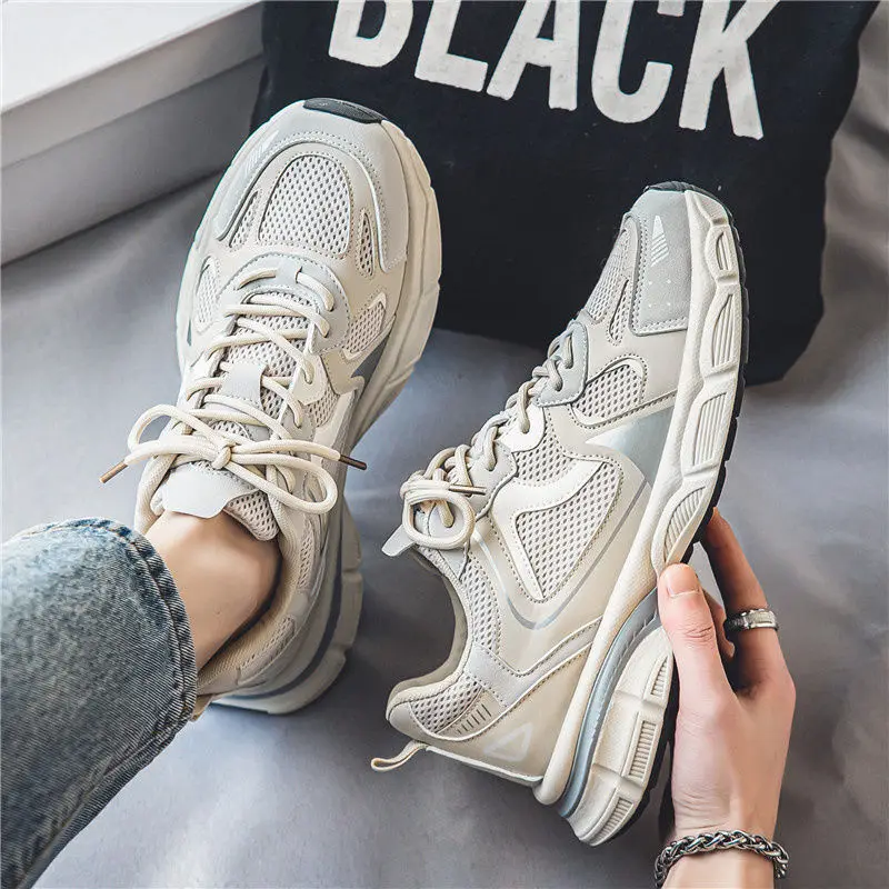 

Дышащая прогулочная летняя спортивная обувь для мужчин, обувь унисекс в акции, баскетбольные тенденции, 2025 г., повседневные кроссовки для бега Jump Man