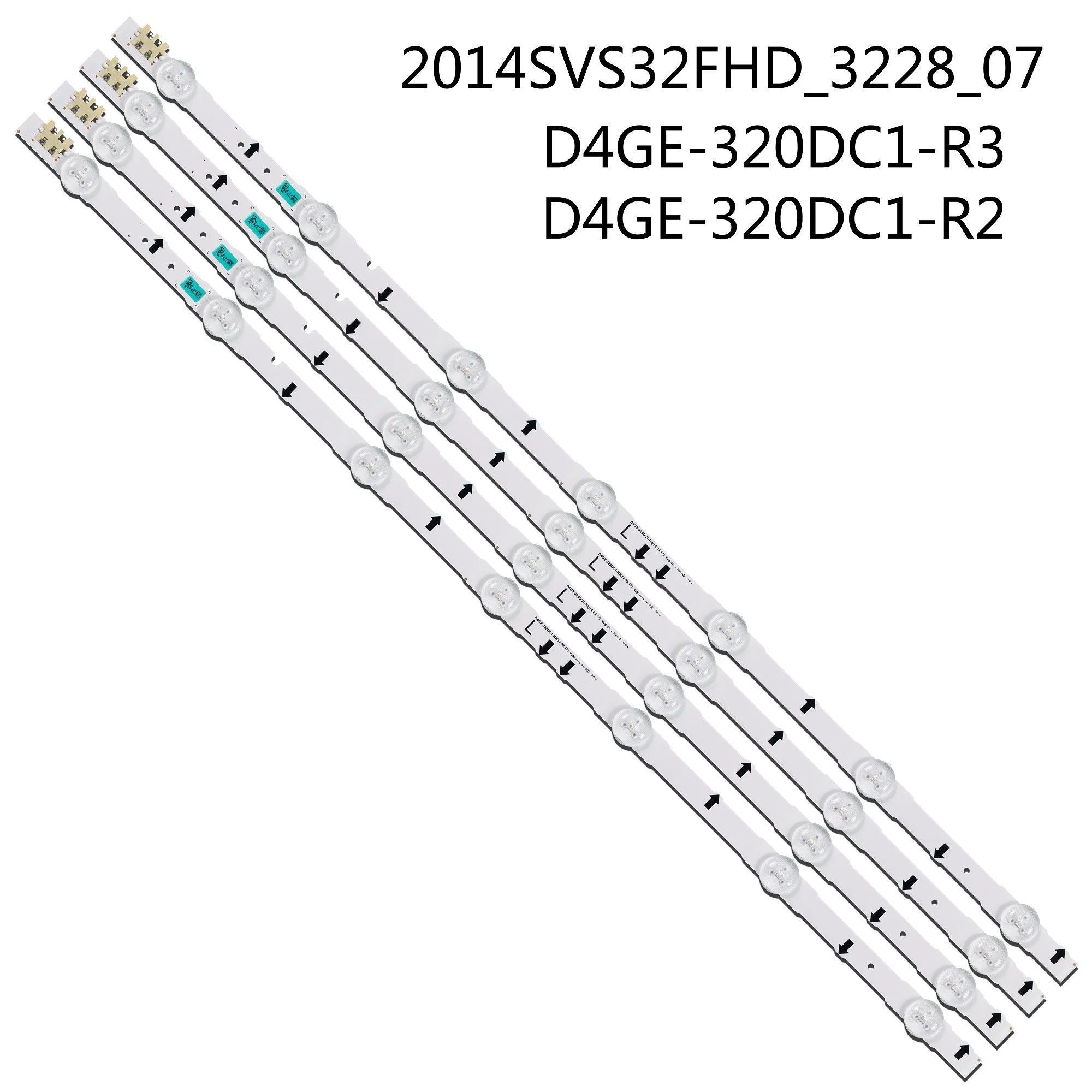 1/5/10kits LED Backlight strip 7 lamp UE32J5120AK UE32J5100AK UE32H5000AK UE32H5000AW UE32H5000AS UE32H5500AK UE32H6400AW