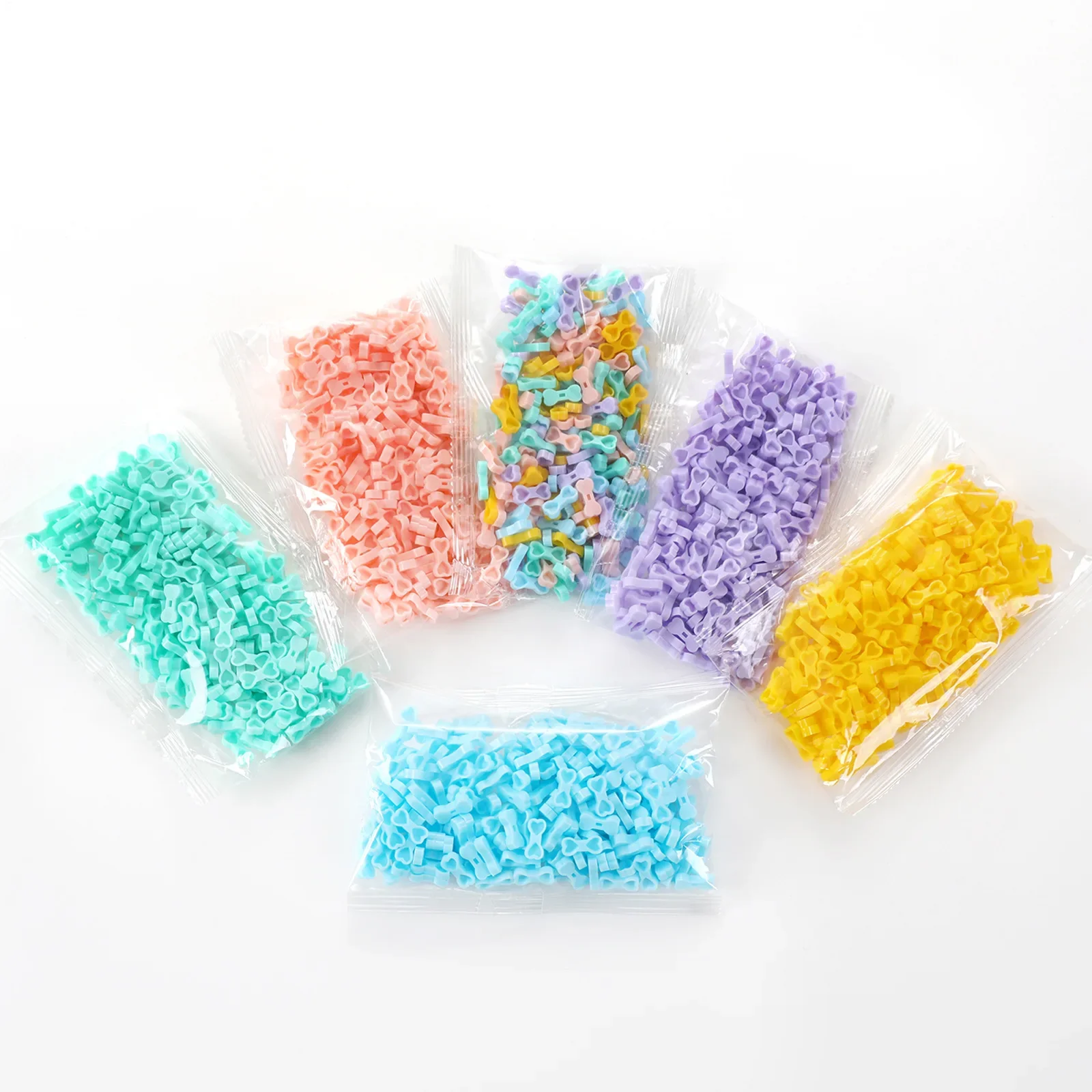 200Pcs Double Heart Shape Lash Glue Cup for Eyelashes Extension Individual Eyelashes Glue Cup Beauty Makeup Tool