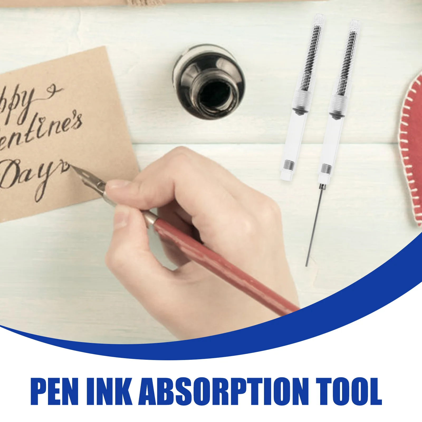 10 قطعة قلم حبر للكتابة ممتص حشو أقلام سوداء ملحقات نافورة عبوة