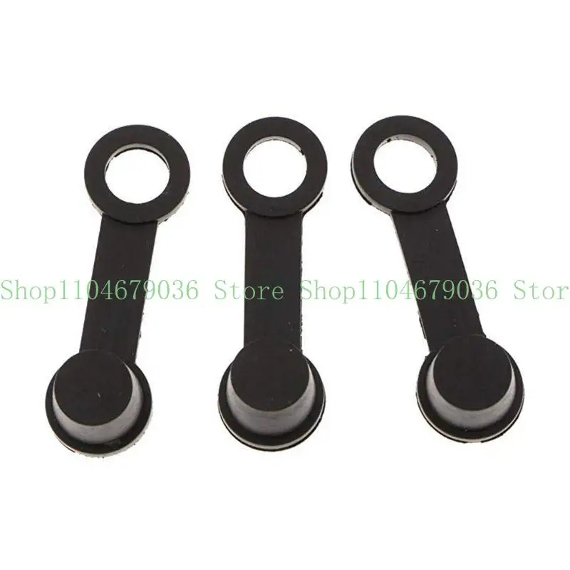 652F 30pcs/Set Motorcycle Bike Bleed Nipple Screw Cap Hydraulic Disc Brake Bleeder Rubber Dustproof Cover Accessories
