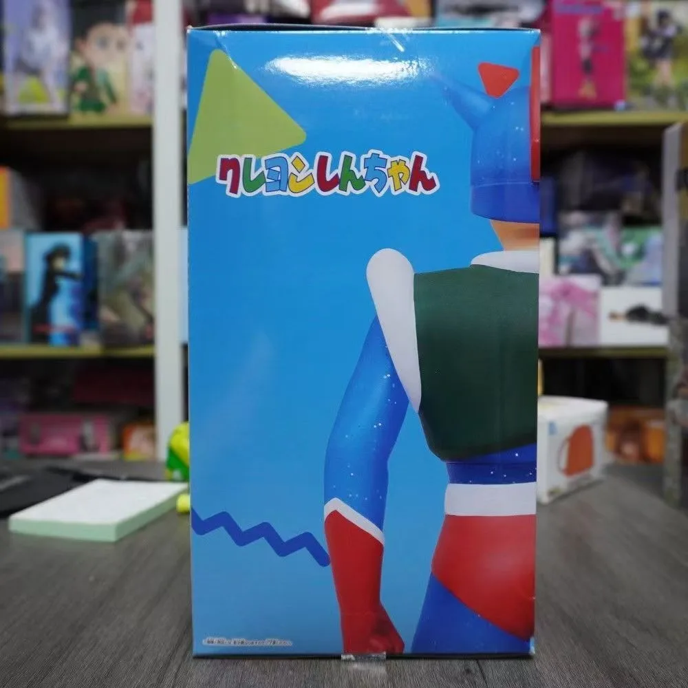 En Stock Bandai Original Banpresto Crayon Shin-Chan Sofvimates acción Kamenstanding figura modelo terminado juguetes regalos 22Cm