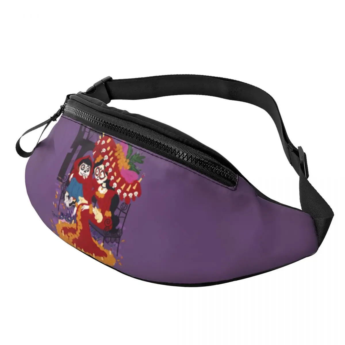 

Custom CoCo Wallpaper Anime Fanny Pack for Men Women Cool Crossbody Waist Bag Travel Hiking Phone Money Pouch