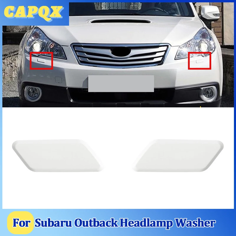 

For Subaru Outback 2010 11 12 Front Bumper Headlight Washer Spray Nozzle Cover Headlamp Washer Jet