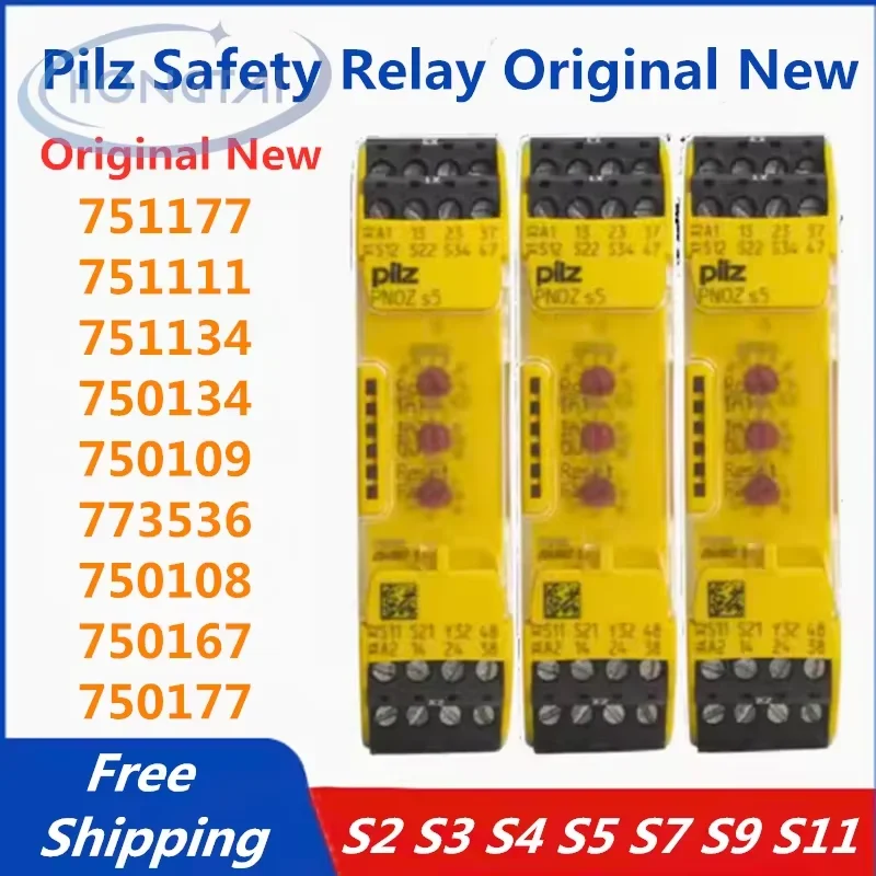 PILZ Safety Relay Module 751177 751111 751134 750134 750109 773536 750108 751108 750167 750177 Hot Sale