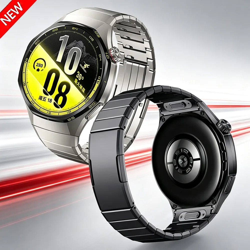 Official Quick Release Titanium Alloy Band For Huawei Watch GT7 Pro/GT6 Pro 46mm No Gaps Correa Wristband Huawei Watch Accessory