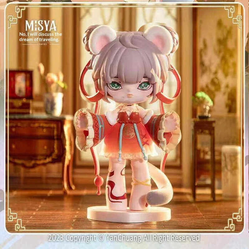 

Коллекционный набор фигурок MISYA 2024 Dream Blind Box: милая аниме-кукла-мышь для декора рабочего стола, для любителей аниме