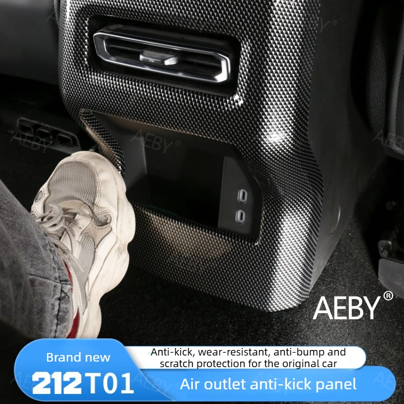 

AEBY For BAIC 212 T01 Rear air conditioning ventilation grille cover,Rear seat air outlet frame cover decoration,dust-proof