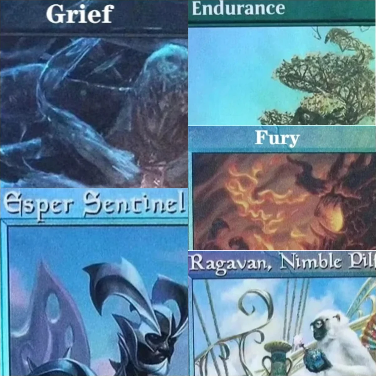 

Foil "Solitude/Esper Sentinel/Endurance " TCG Magical Cards Proxy Game Top Quality Proxy Playing Cards Trading Cards Proxy
