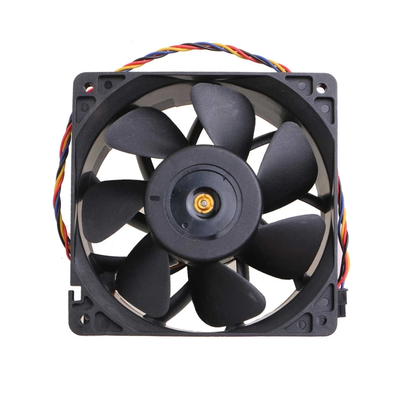 DF1203812B2FN ventilador refrigeración CPU 12x12x3,8 4 pines 4 cables CFM potente Control temperatura enfriador