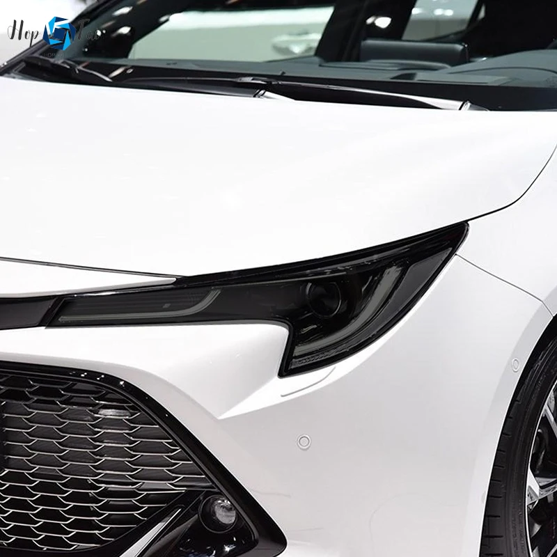 

Car Headlight Protective Film Headlamp Transparent Black TPU Sticker For Toyota Corolla E210 2019 2020 NMS 2014-2018 Accessories