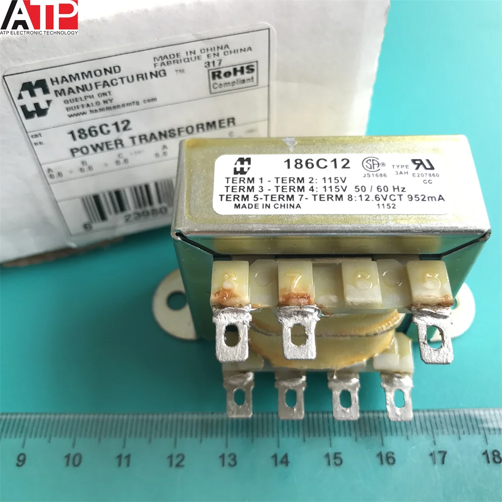 1PCS 186C12 imported spot transformer authentic welcome to consult and order.