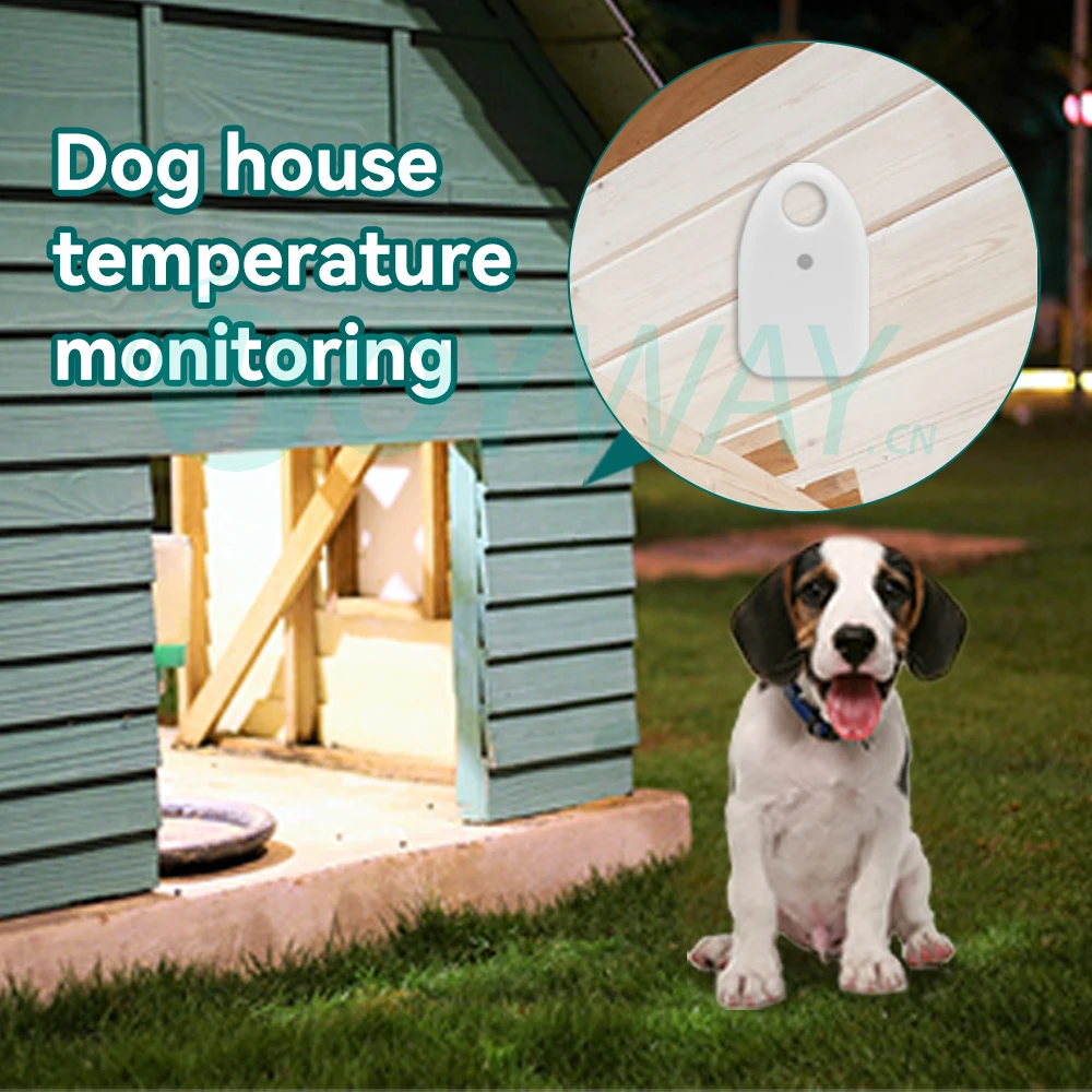 アプリ対応スマート冷蔵庫温度計センサー ワイヤレス温湿度計 データ保存機能付き