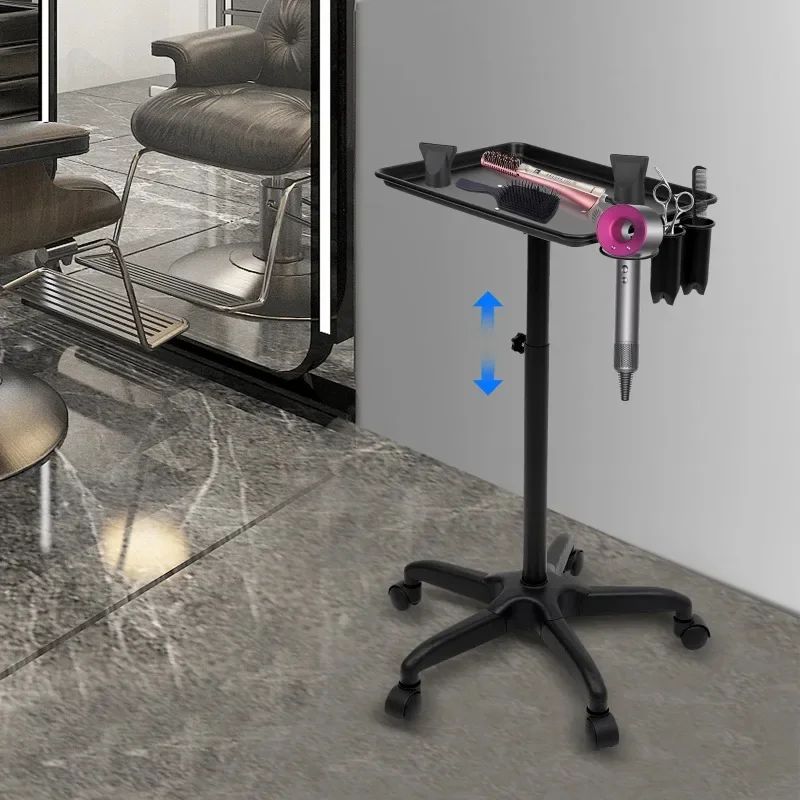 

SPA Rolling Cart Professional Aluminum Salon Medical Tattoo Mobile Trolley Hair Instrument Tray Salon Equipment Furniture