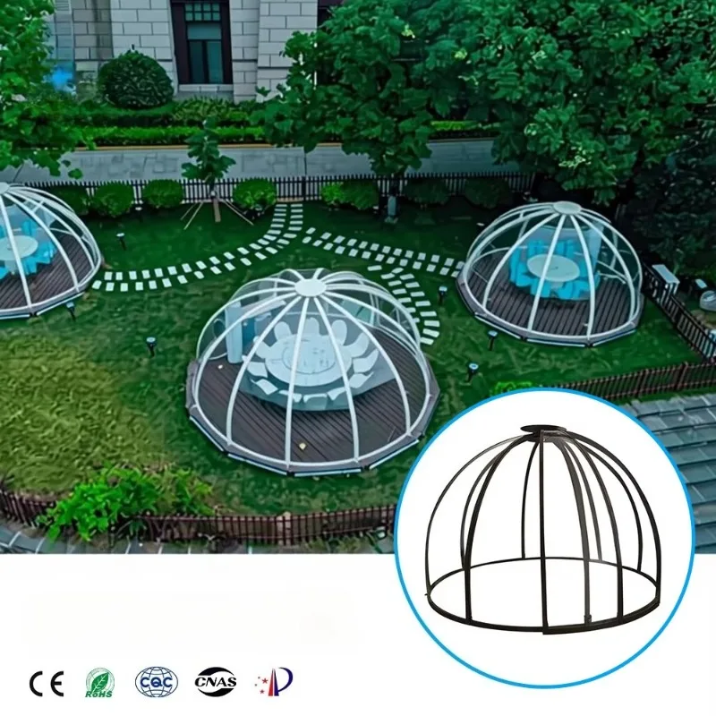 China Bubble Room Starry Sky Room Spherical Bubble House PC Transparent Aluminum Alloy Easy-Install Luxury Outdoor Camping Tent