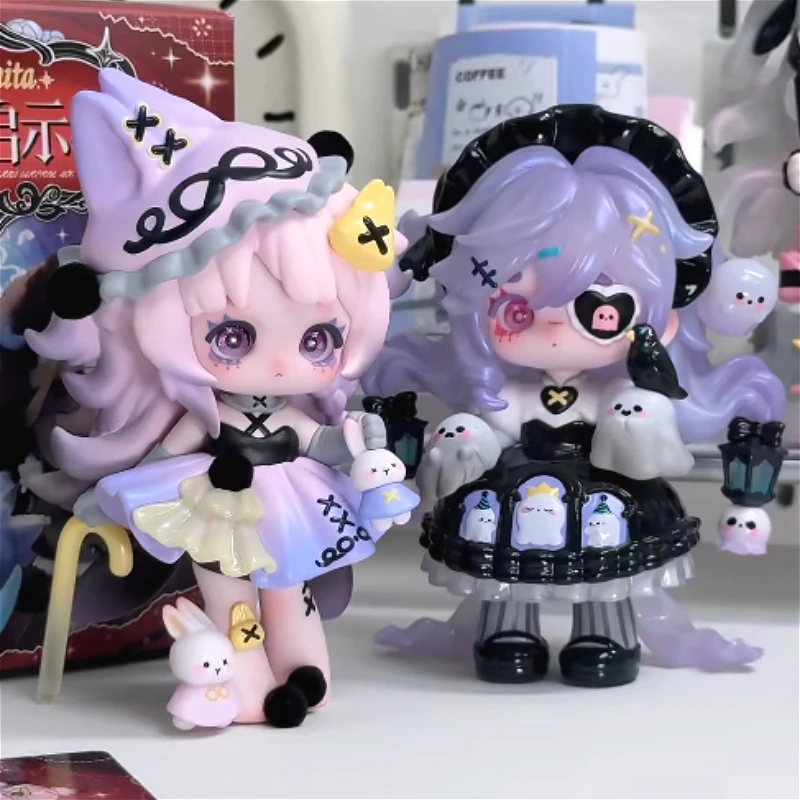 ニニタ魔女啓示シリーズブラインドボックスかわいいニニタアニメ - Model Kit Anime Girl のレビューと価格