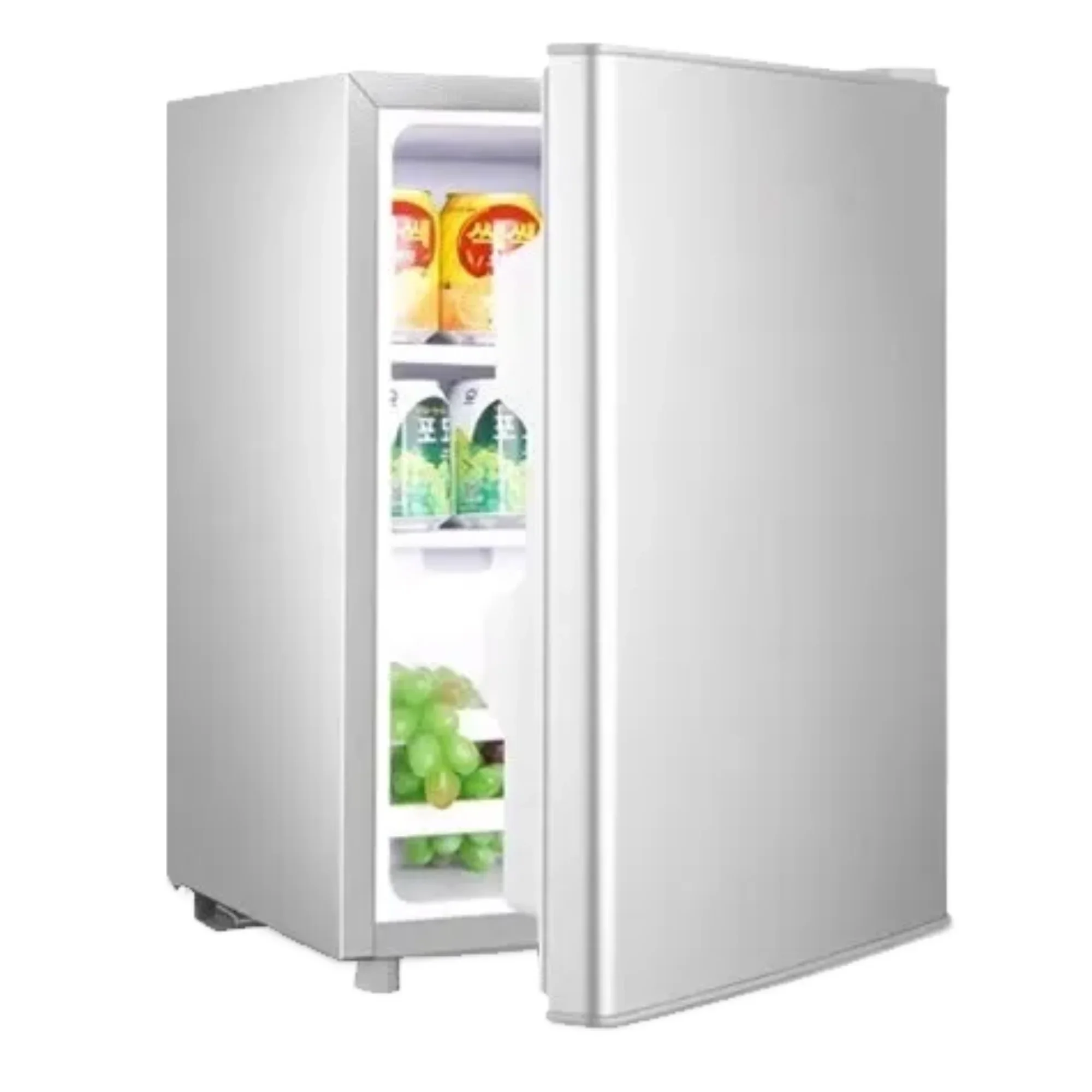 Single Door Mini Fridge Household Compact Refrigerator Portable Mini Bar Fridge For Home