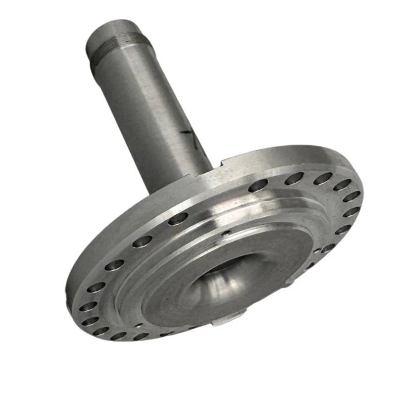 Custom CNC Turning Milling Stainless Steel Flange Shaft, Integrated Spindle With Multi-Mounting Holes Flange