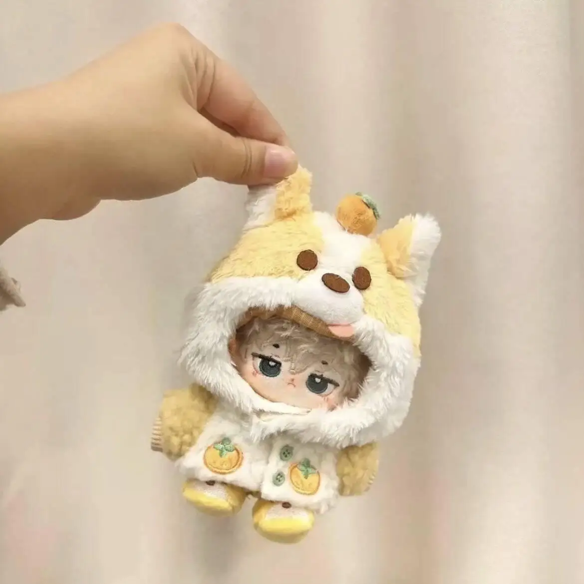 

Гардероб Escape Plan "Laike Orange" Одежда для кукол из хлопка 20 см и 10 см — полный комплект сменной одежды