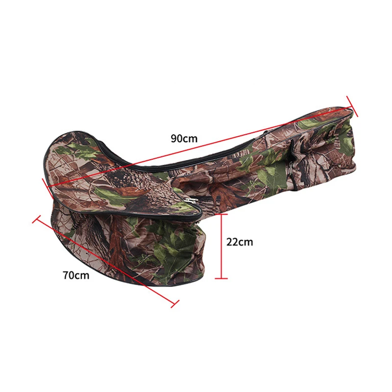 Archery T-Shaped Bow Case, Portable Bow Case, Universal Take-Down Bow Bag Crossbow Protective Bag for Outdoor Shooting