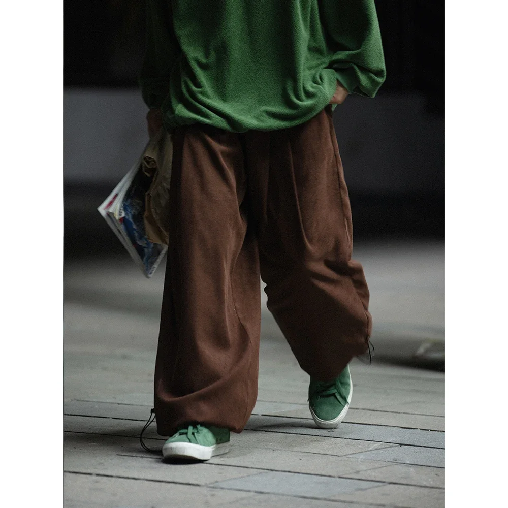 Herren Übergroße, lockere, lässige, weit geschnittene Baggy-Hose, Jogger-Jogginghose, Cityboy, Streetwear, Mode, Vintage-Hose, Cargohose