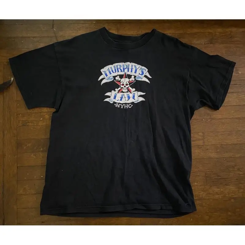 MURPHYS LAW NYHC Shirt Ludichrist Warzone Underdog Skinhead Urban Waste Cro-Mags
