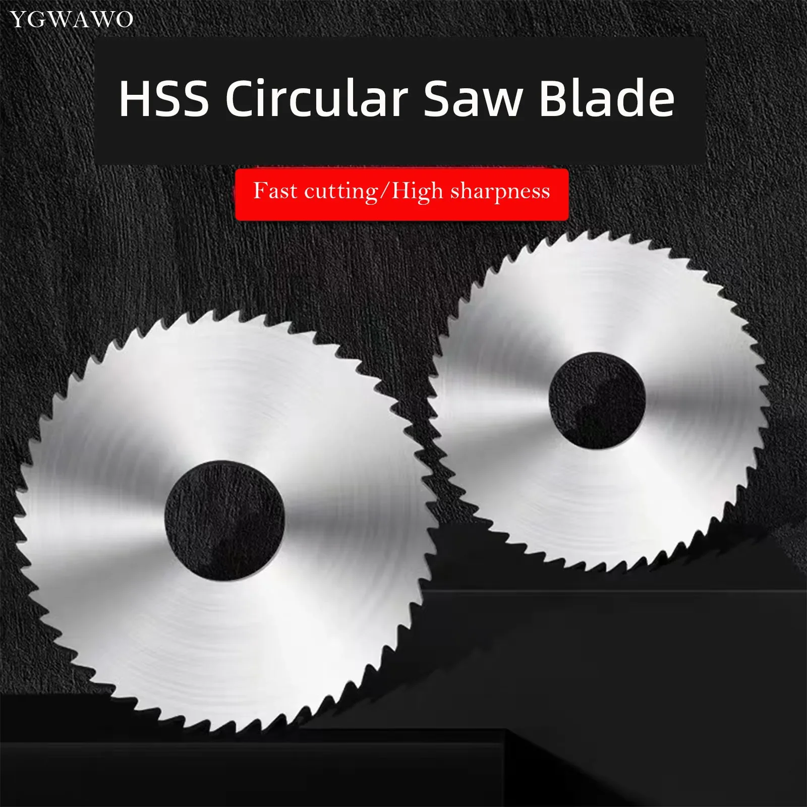 75/80/100mm 3pcs HSS Circular Saw Blade Disc Mini Small MillingCutter Wood Plastic Metal Tile Multipurpose Slitting & Slotting