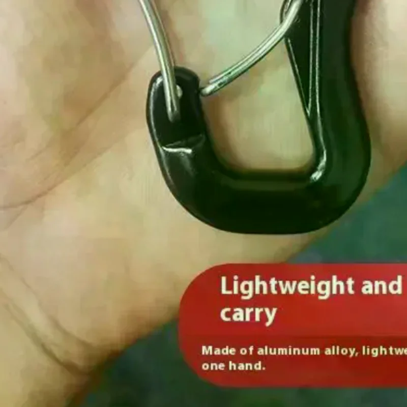 

Открытый гамак с двойной пряжкой, многофункциональная подвесная пряжка из алюминиевого сплава, гамак для кемпинга, быстроподвесная пряжка