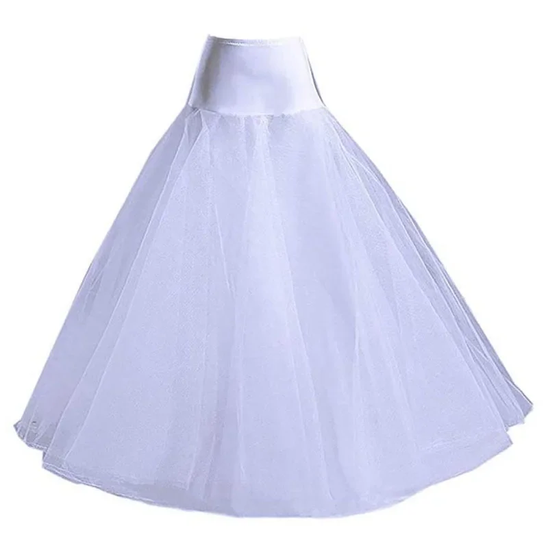 

New Petticoat High Quality White Underskirt For Wedding Dress Bridal Gown 2024