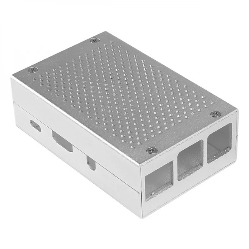 Raspberry Pi Metal Motherboard ShellRaspberry Pi 3Generationb+Aluminum Alloy Box Heat Dissipation2bShell Accessories