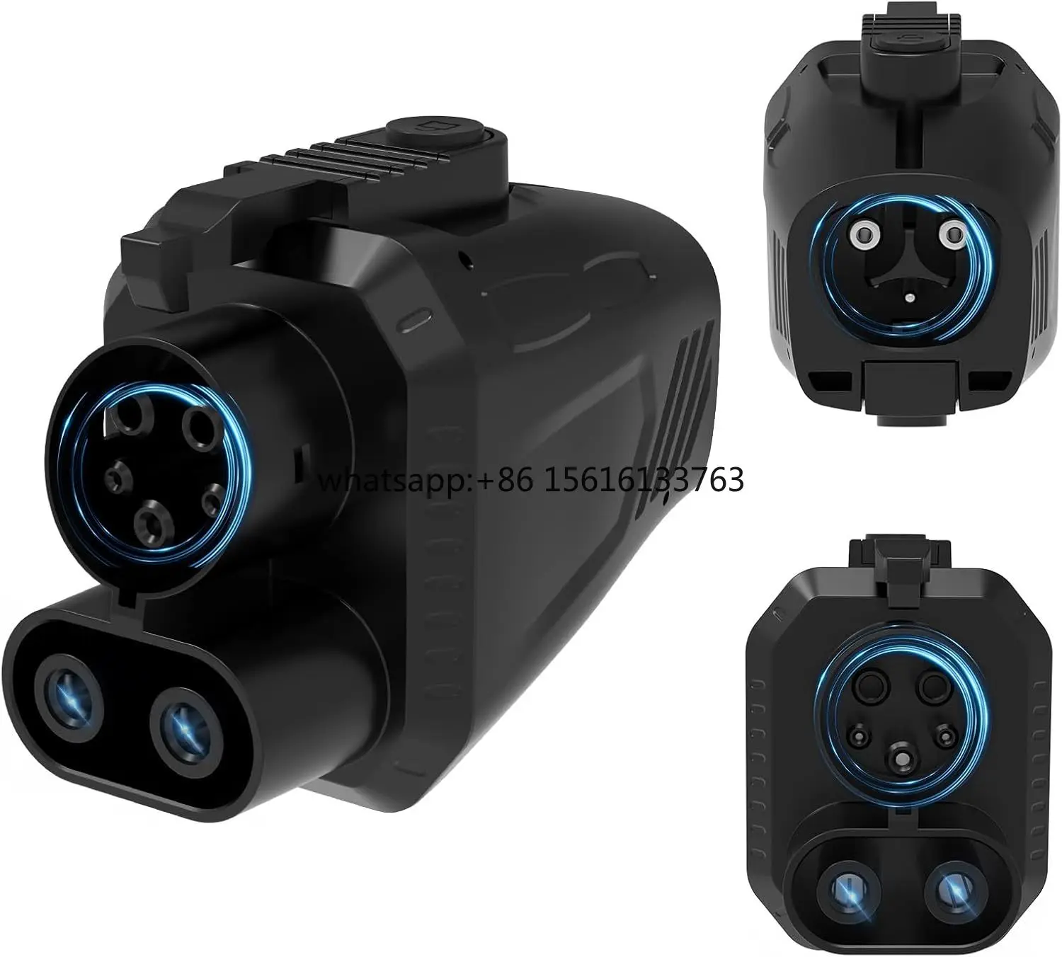 

New High Powered for Tesla Supercharger Adapter NACS to CCS1 EV 500A 250kW