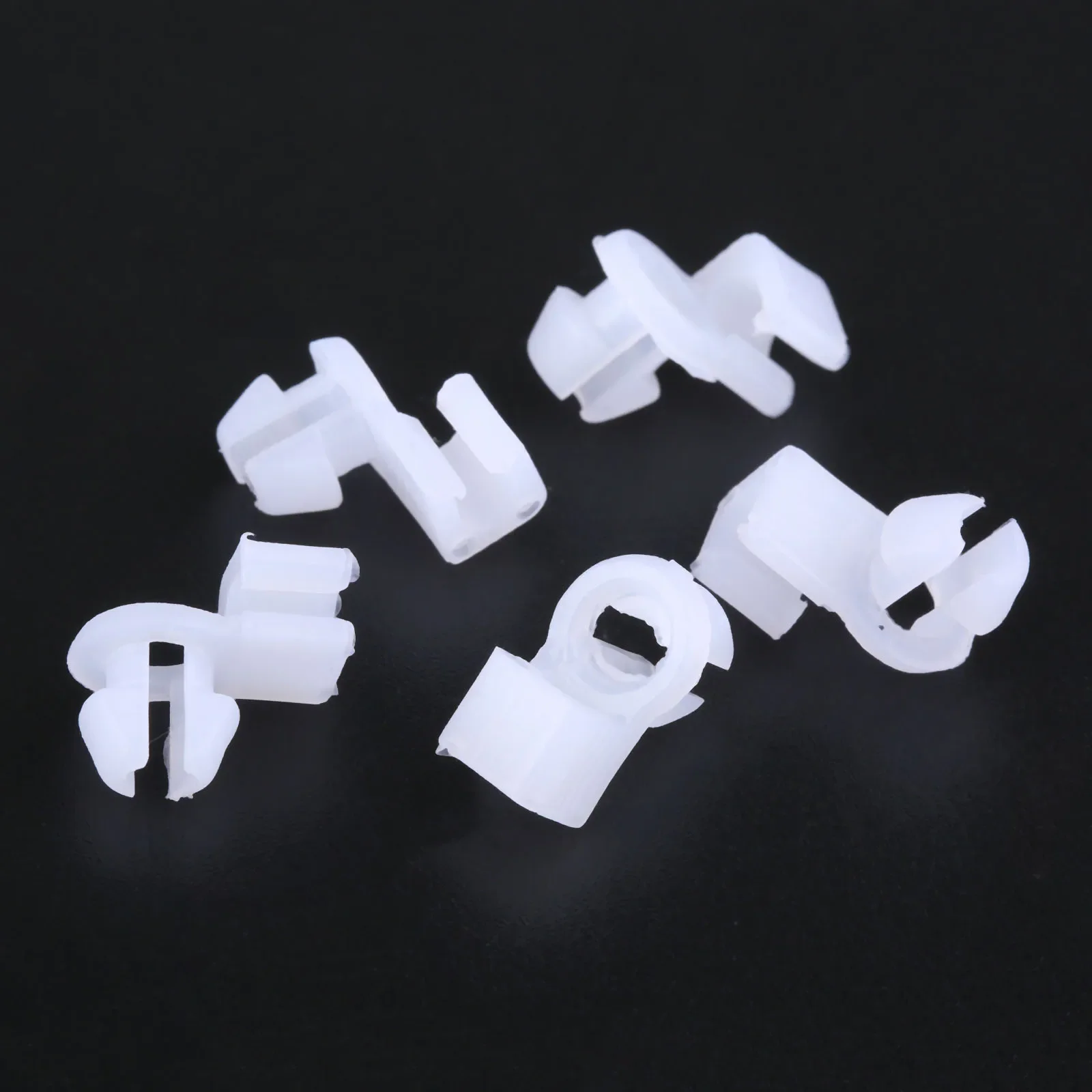 100Pcs M03 Auto Universal Plastic Door Round head Lock Rod Clip Side Fasteners Retainers Car Wire Clips