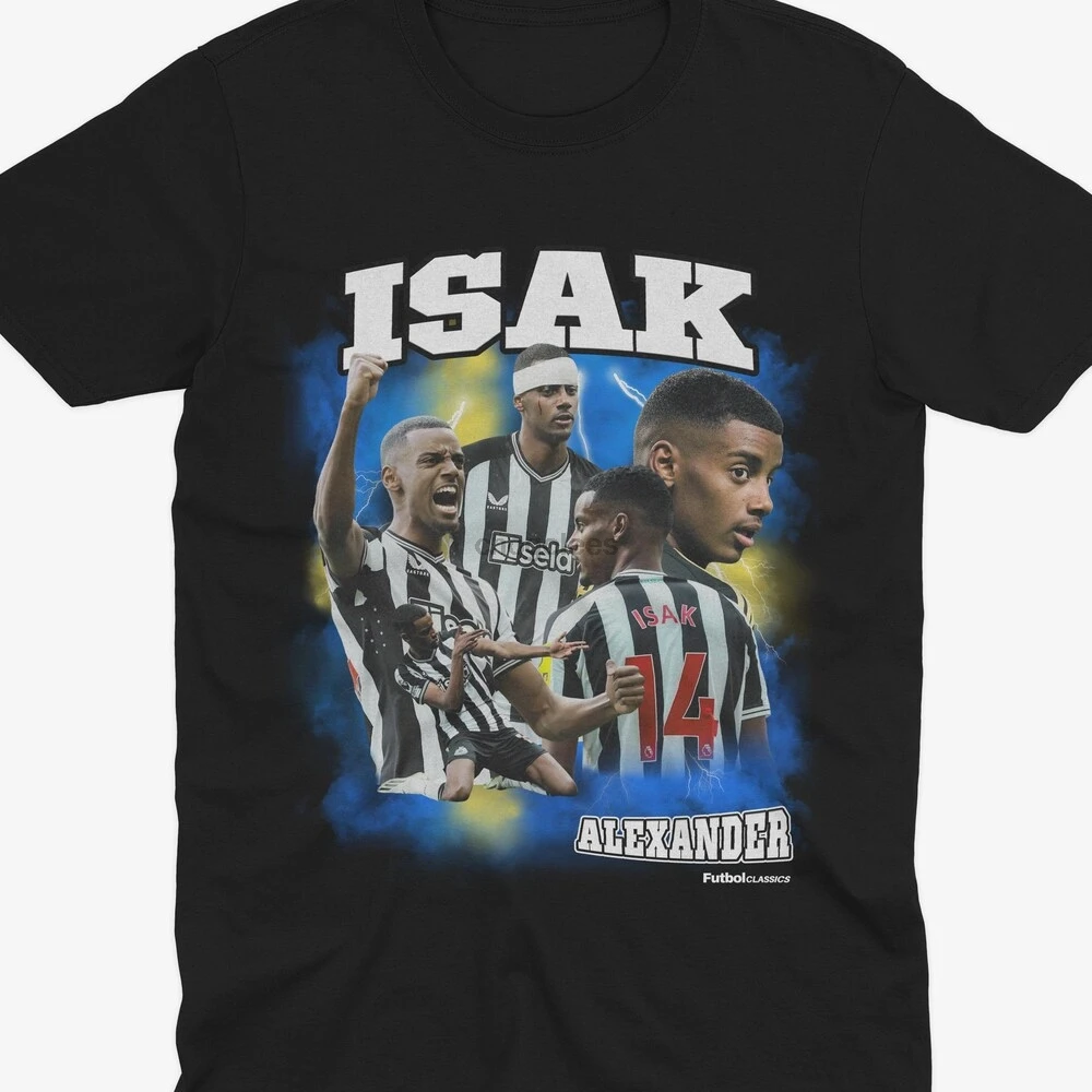 Alexander Isak Homage  Newcastle T Shirt  NUFC  Football  Soccer  Newcastle Fan  Newcastle Gift