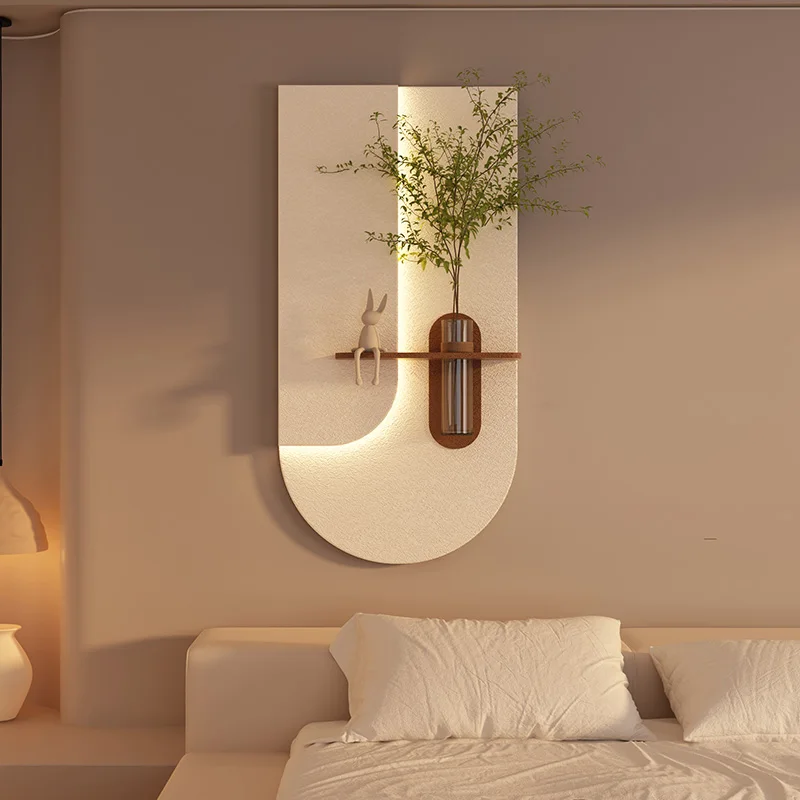 xx-Entrance LED Wall Lamp Plant For Corridor Hallway Modern Sandstone Hanging Painting Living Room Creative Mural Light*