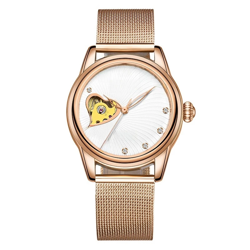 Fashion Luxury Brand Ladies Watches Women Automatic Watches Mechanical Watch Waterproof Luminous Sport Casual Wristwatch