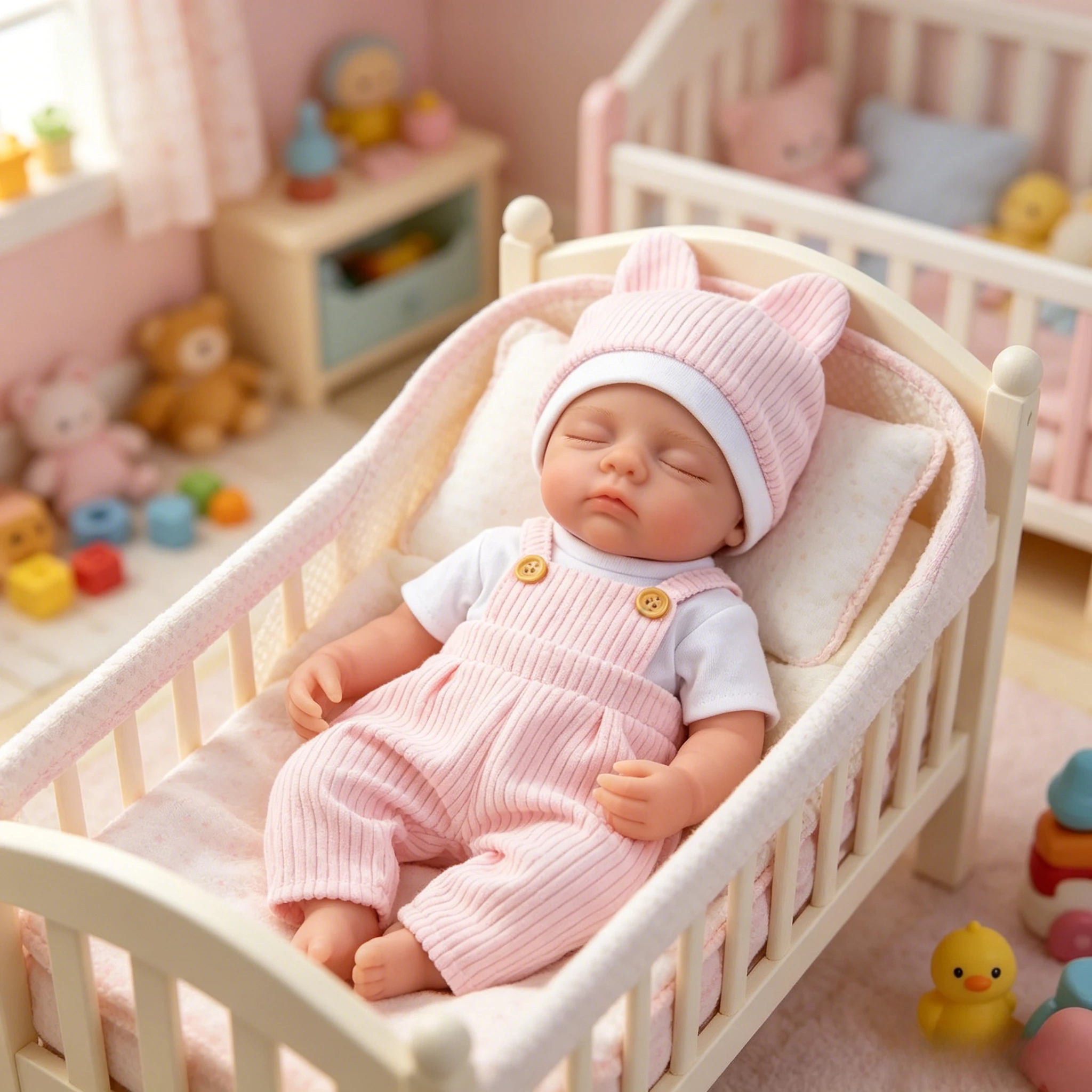 NPK 12'' Premie Baby Reborn Irys Realistic Platinum Silicone Super Soft Flexible Elastic Solid Simulation