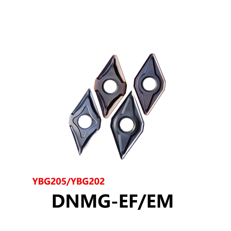 

Turning Inserts CNC Lathe Cutter DNMG Bar DNMG110404 DNMG110408 DNMG150404 DNMG150408 DNMG150604 DNMG150608 EF EM YBG205 YBG202