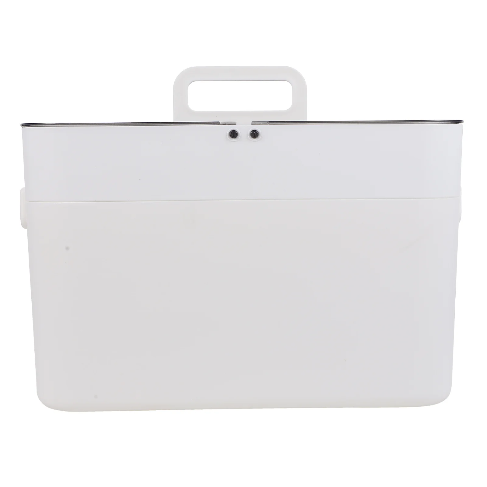 1 pçs caixa de primeiros socorros resistente recipiente de medicina de grande capacidade com alça de transporte para escritório da família acampamento emergência