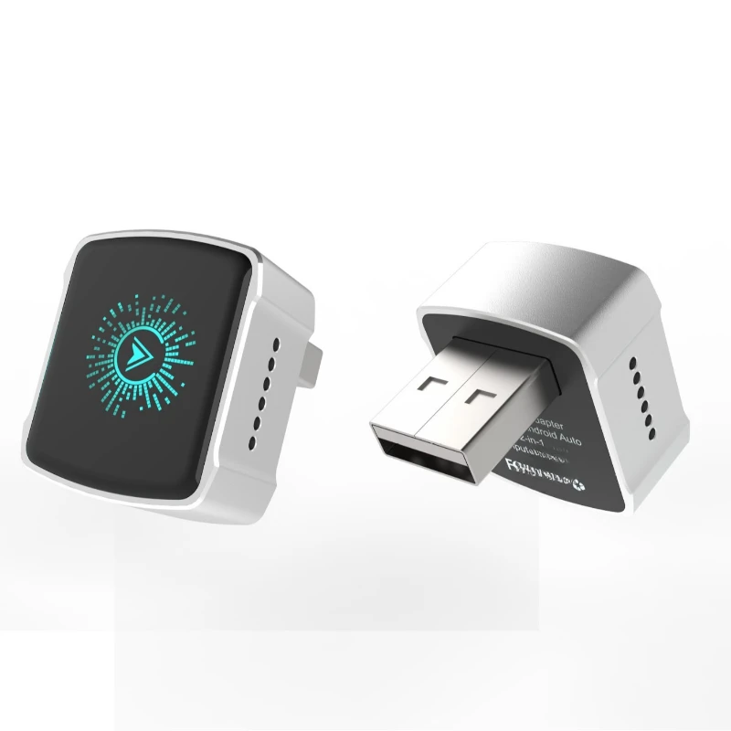 

Sleeping plug colorful lights wireless carplay box Android auto wireless adapter car interconnection