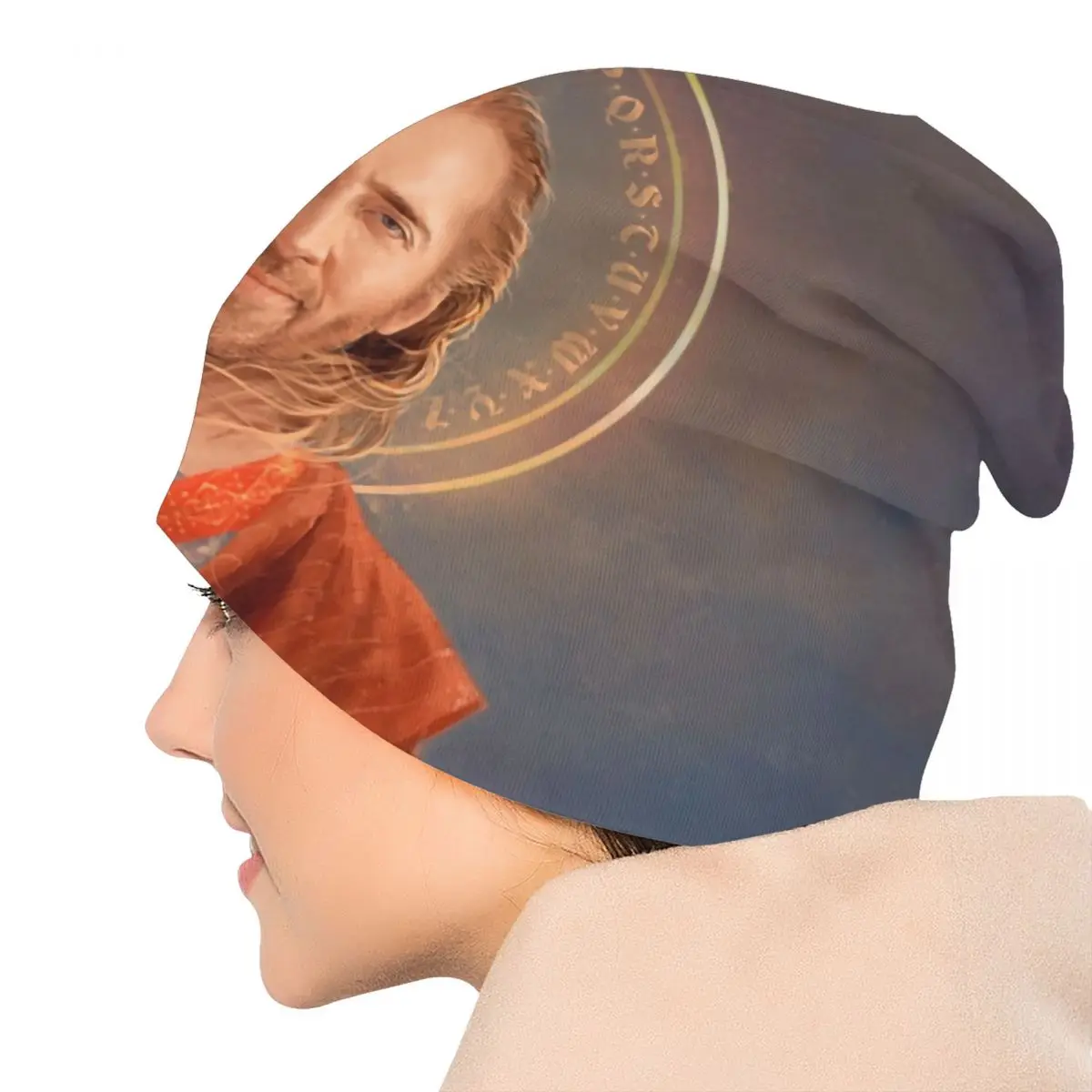 Gorro personalizado Saint Nicolas Cage, gorros tejidos para hombres y mujeres, Hip Hop, Unisex, divertido Meme, gorros cálidos de invierno, gorros