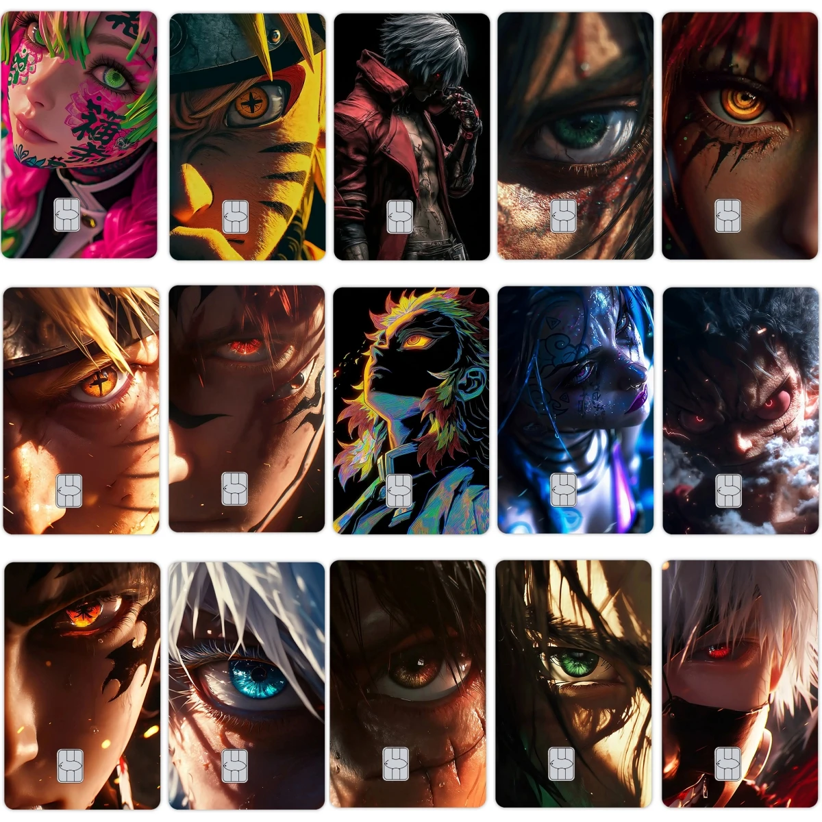 

Аниме Diy Agatsuma Zenitsu Kamado Nezuko Kamado Tanjirou модные наклейки для карт для кредитного дебета банка Visa Card Film Skin Cover