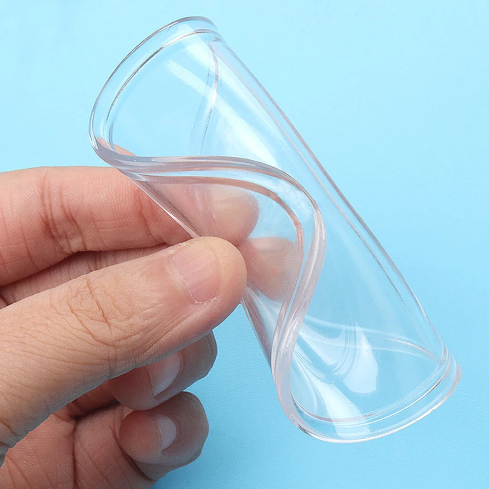 5 pezzi di pallet per ciglia in silicone riutilizzabile superficie liscia non porosa per il controllo della colla facile da pulire ciglia finte supporto per ciglia