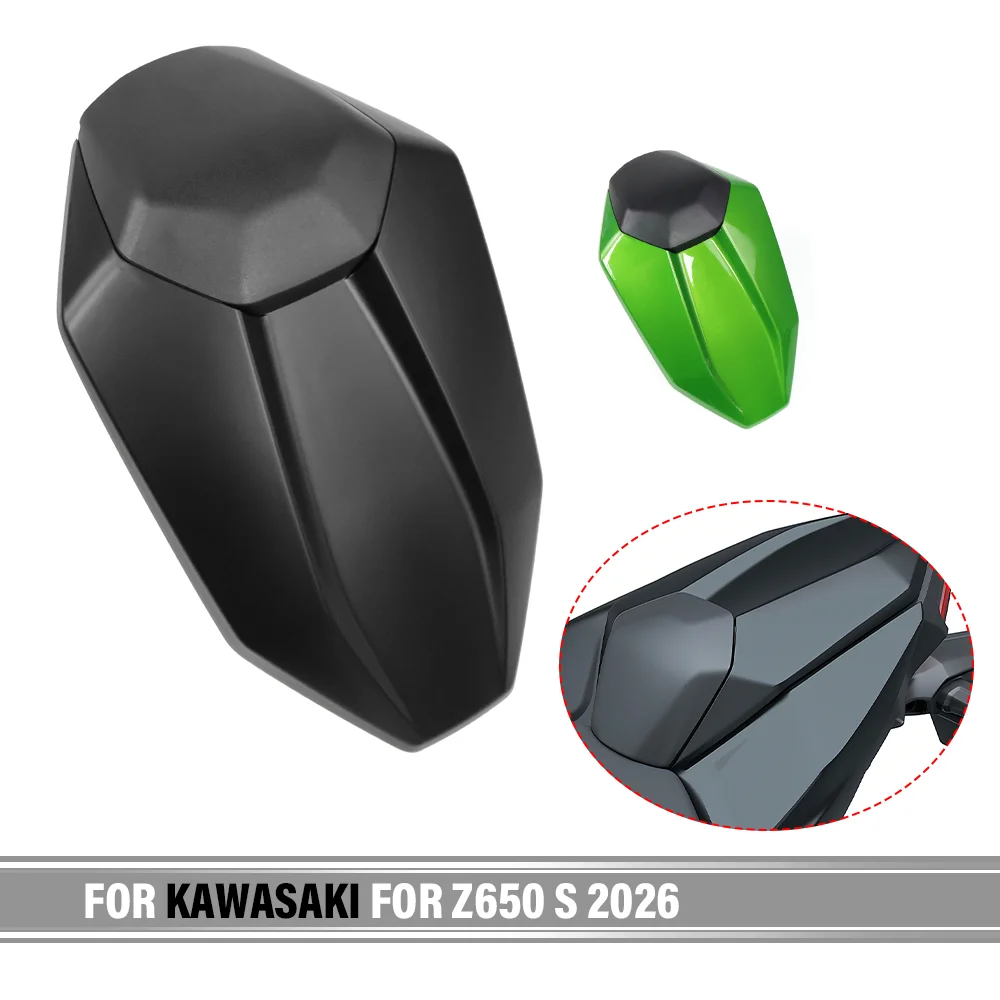 

FOR KAWASAKI FOR Z650 S Z650S Z 650S 2026 Motorcycle Rear Seat Cowl Pillion Passenger Solo Seat Cover Hump Fairing Tail Cover