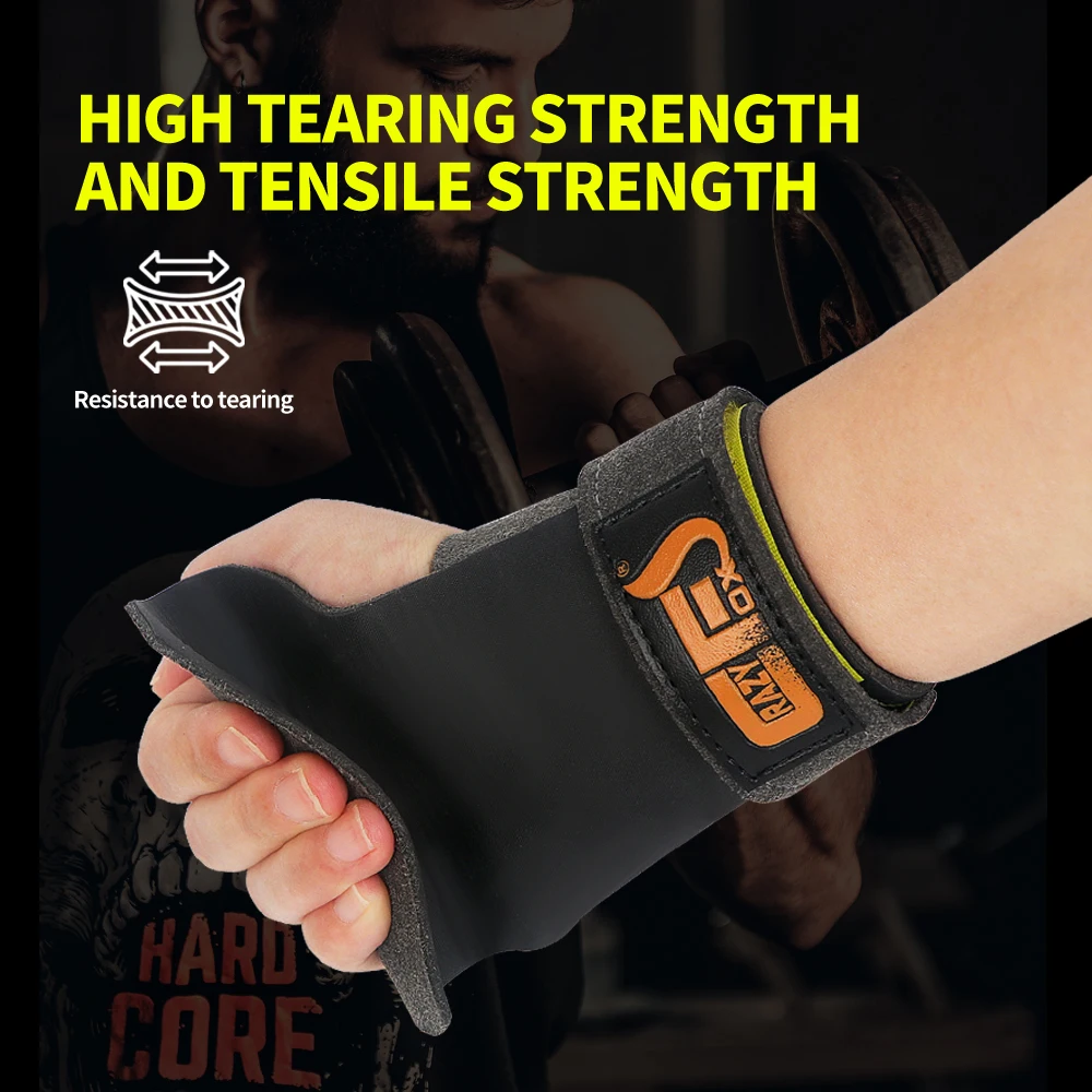 CRAZYFOX Fitness Training Hyperion Grip Weightlift Pull-up Glove  Guantes Deportivos Luvas Para Academia Guantes Para Calleras